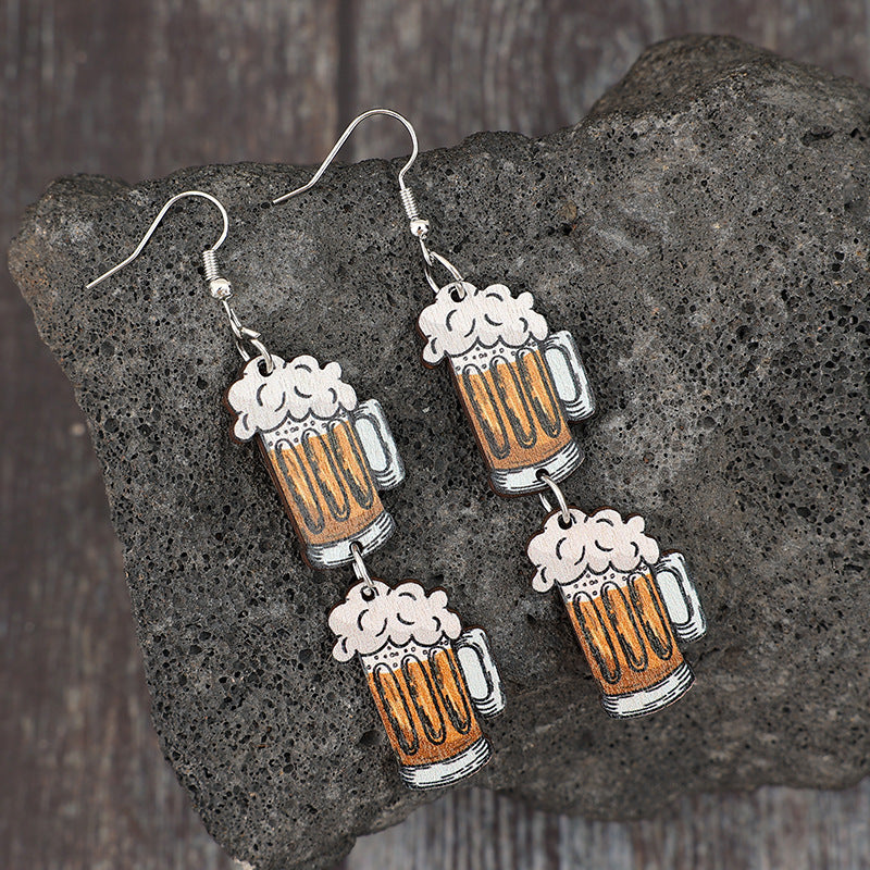 Wood Earrings - product image 3