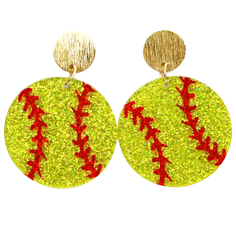 Cross Acrylic Earrings - product image 3