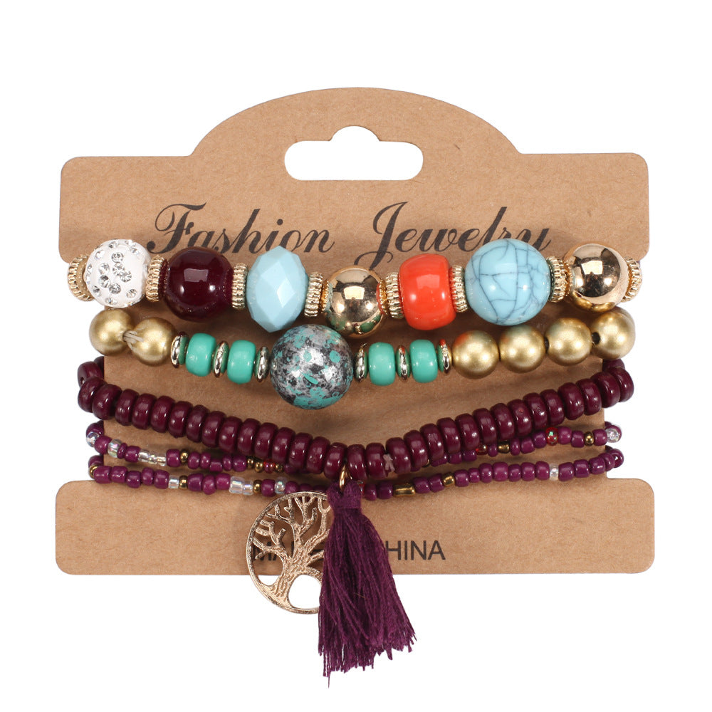 Boho Beaded Crystal Bracelet - product image 12