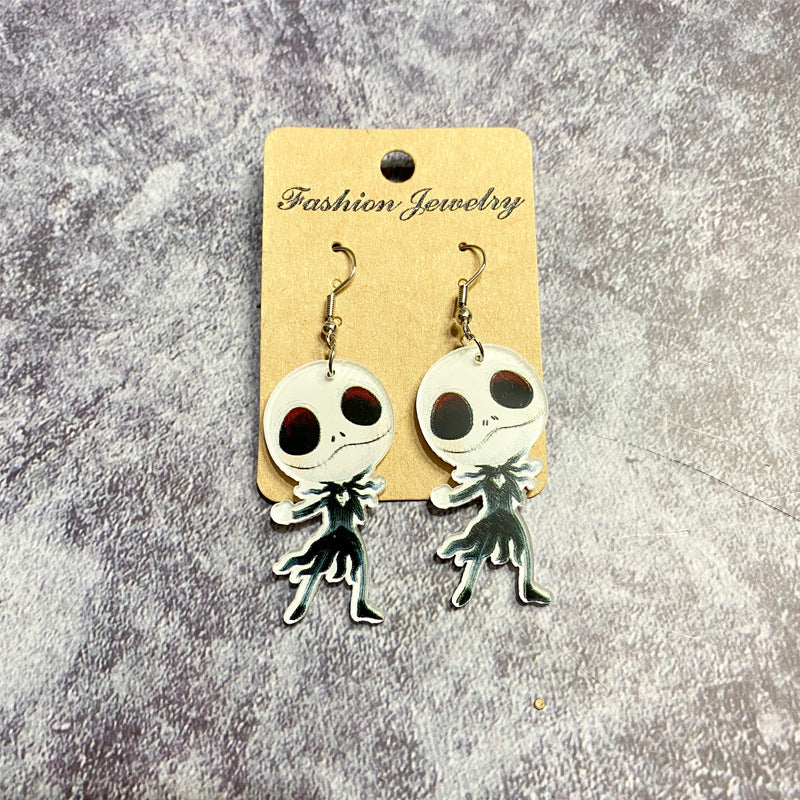 Cross Acrylic Earrings - product image 2