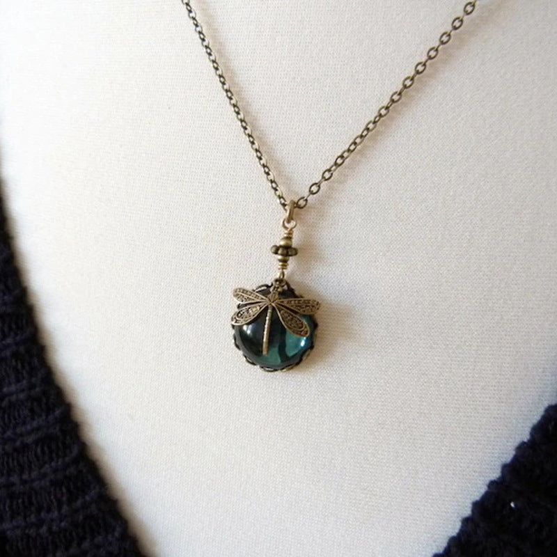 Boho Vintage Crystal Necklace for Women - product image 5