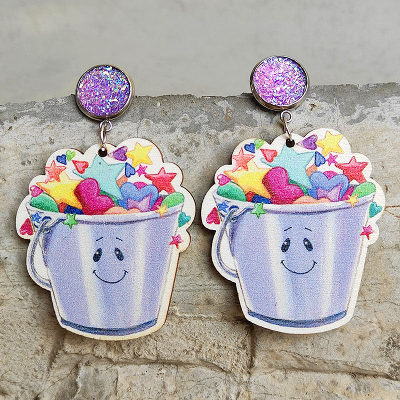 Wood Earrings - product image 3