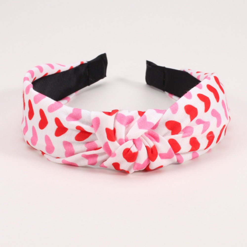 Floral Heart Hair Accessory for Women