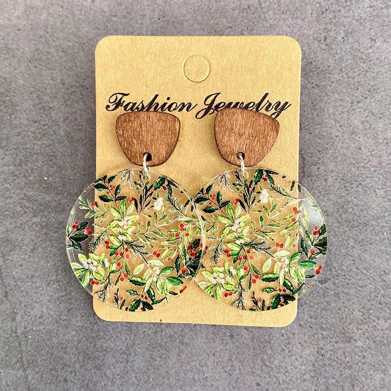 Cross Acrylic Earrings - product image 7