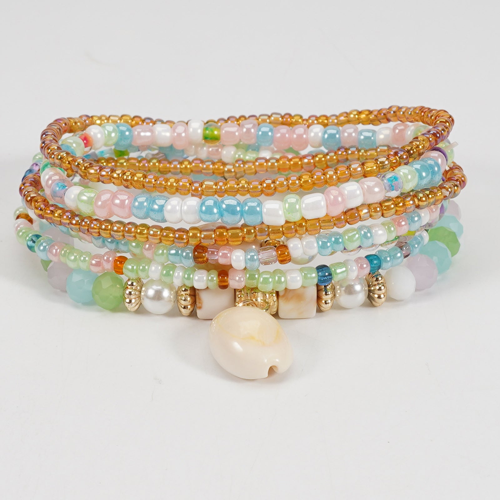 Boho Cross Beaded Necklace for Women - product image 35