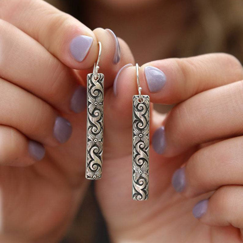 Vintage Geometric Earrings for Women - product image 3