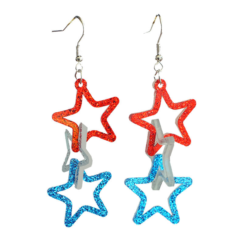 Heart Cross Earrings - product image 13