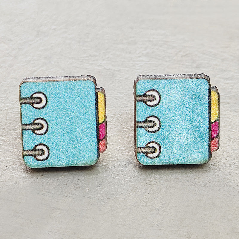 Cross Wood Earrings - product image 18