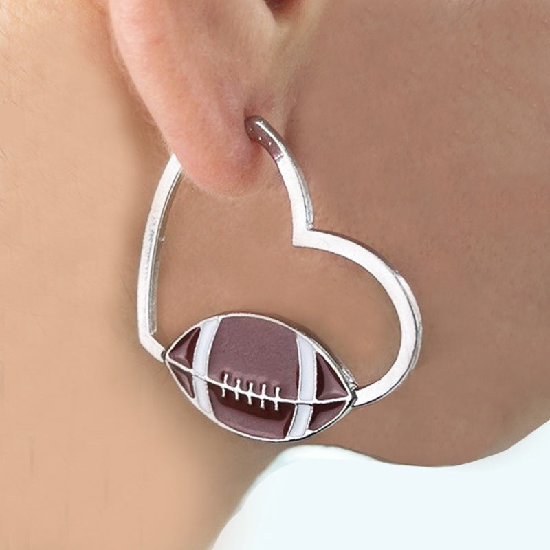 Heart Cross Earrings - product image 2