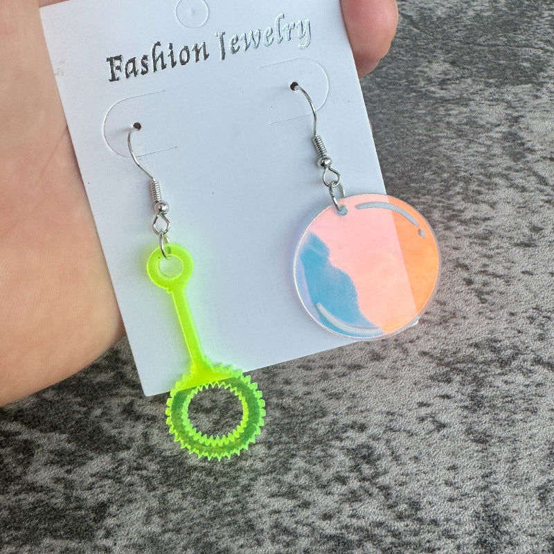 Cross Acrylic Earrings - product image 3