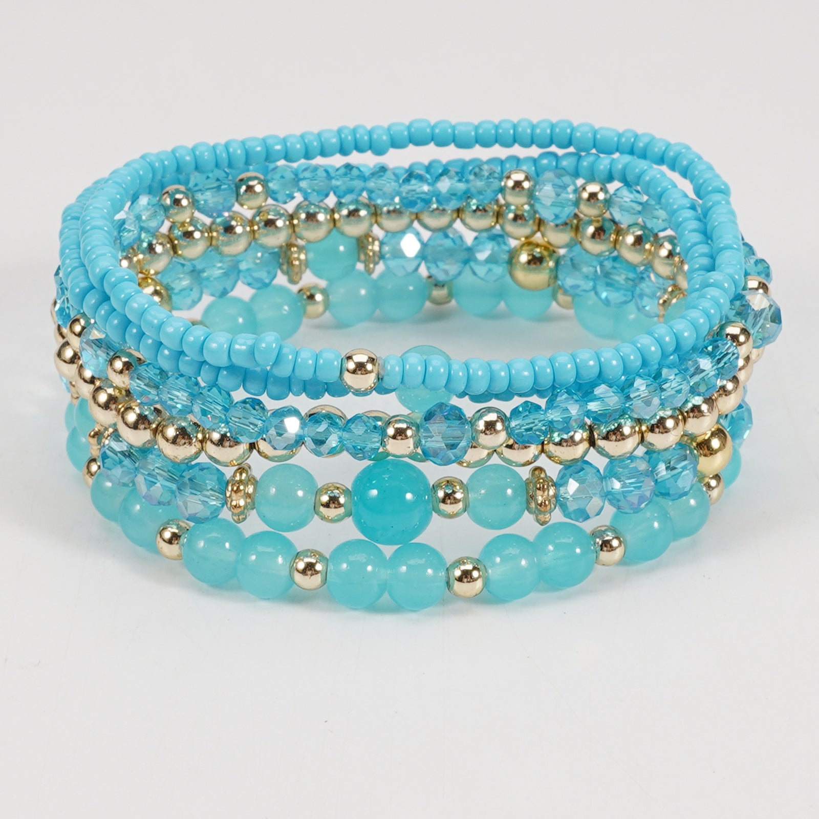 Boho Cross Beaded Bracelet for Women