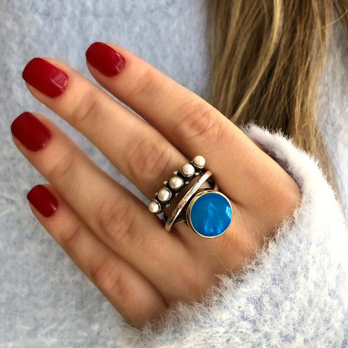 Vintage Cross Ring