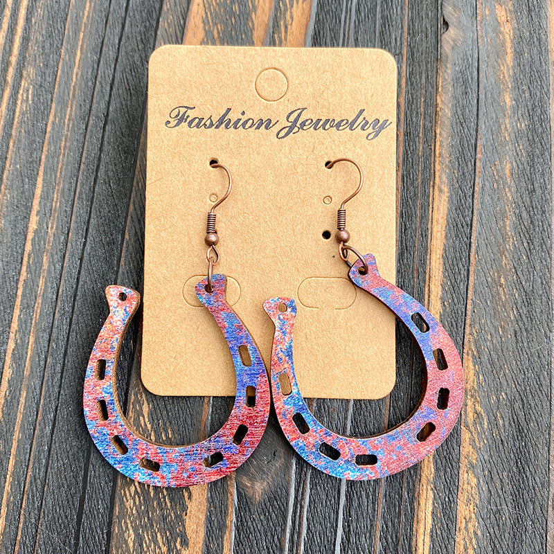 Western Vintage Cross Earrings - product image 7