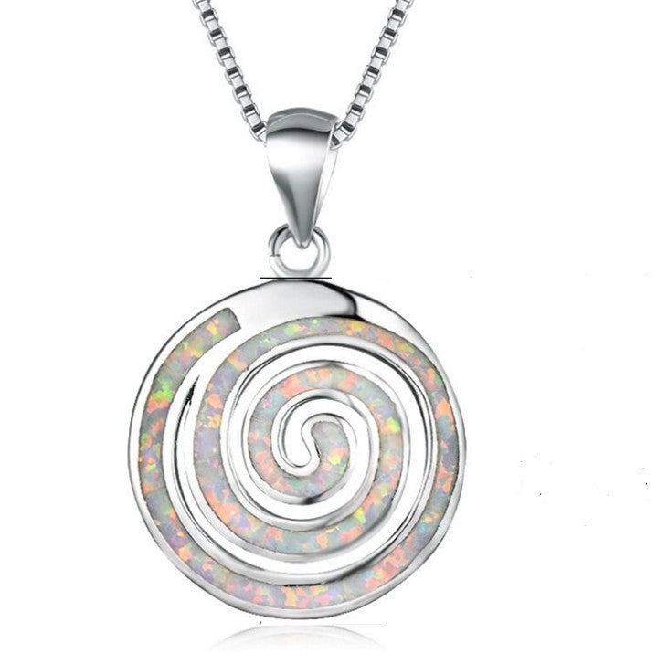 Style Opal Turbine Pendant - Unique and Charming Necklace for Little Girls - product image 5