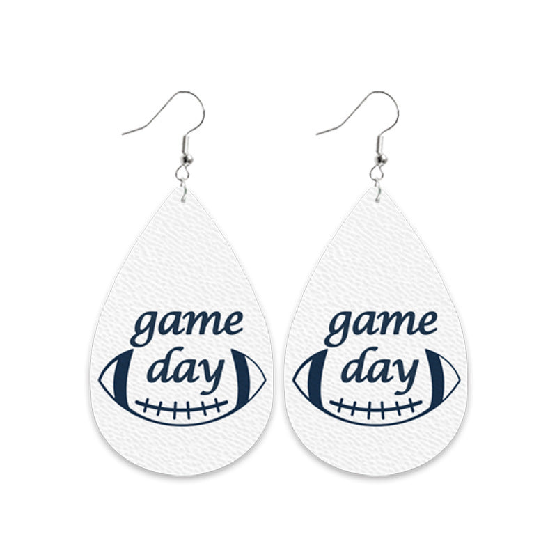 Vintage Leather Earrings - product image 19