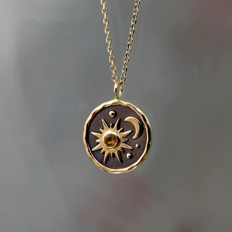 Vintage Moon Cross Necklace for Women - product image 9