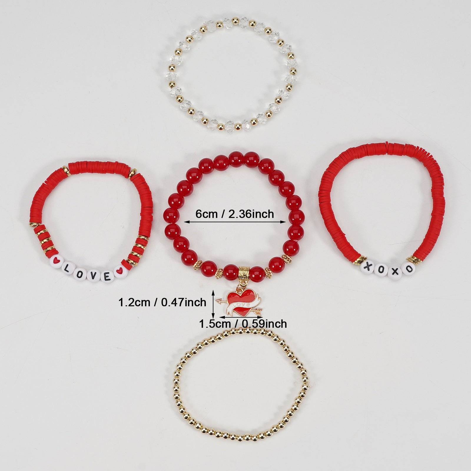 Heart Cross Necklace - product image 2