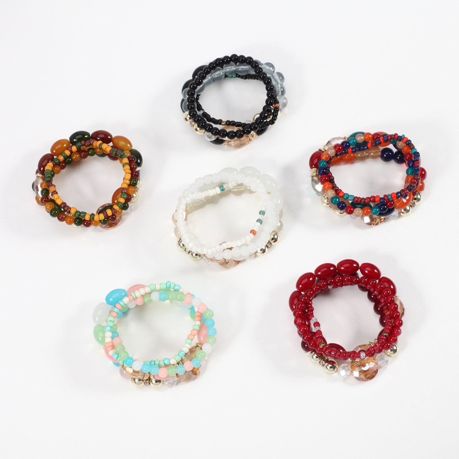 Boho Beaded Crystal Bracelet - product image 21