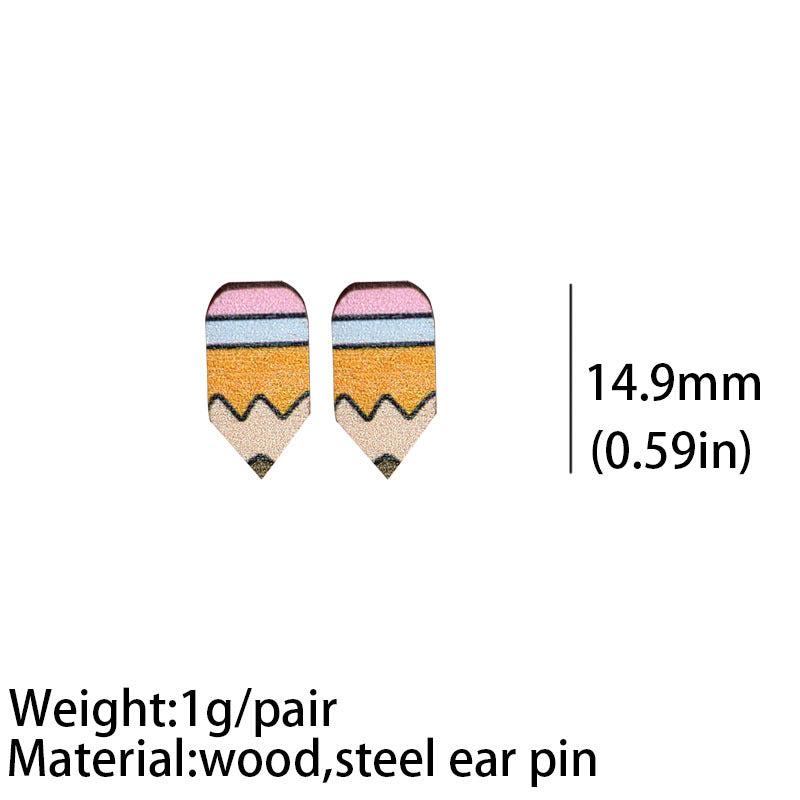 Wood Earrings - product image 4