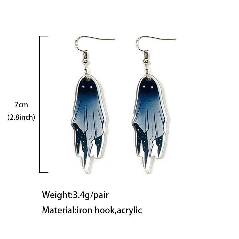 Cross Acrylic Earrings - product image 5