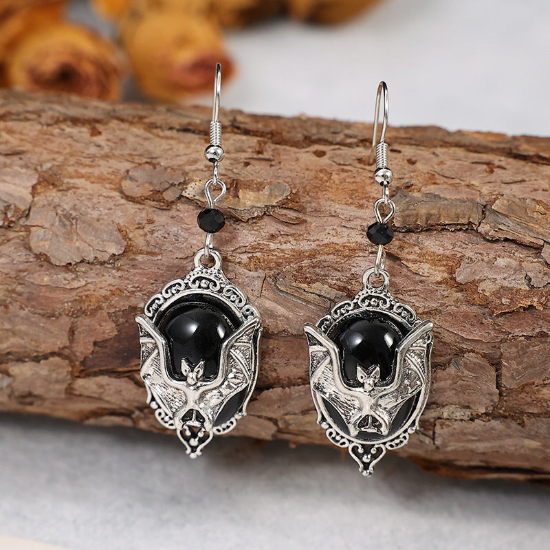 Vintage Cross Beaded Earrings - product image 7