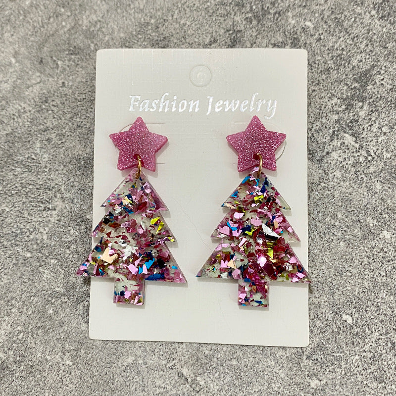 Cross Acrylic Earrings - product image 8