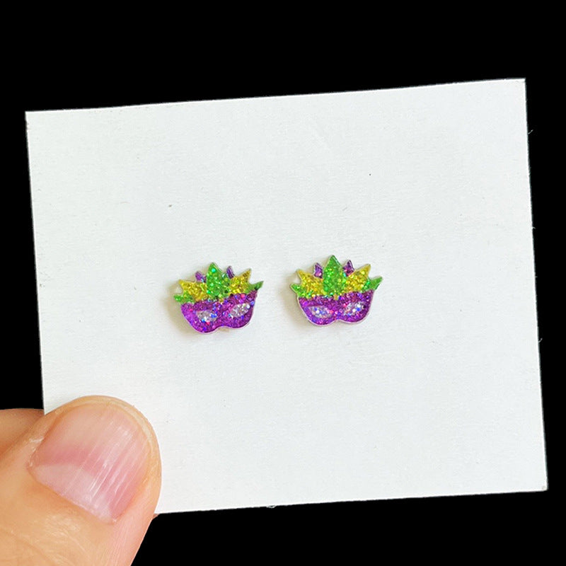 Supply Women's Fashion Earrings for Carnival - Simple and Stylish Mini - product image 5