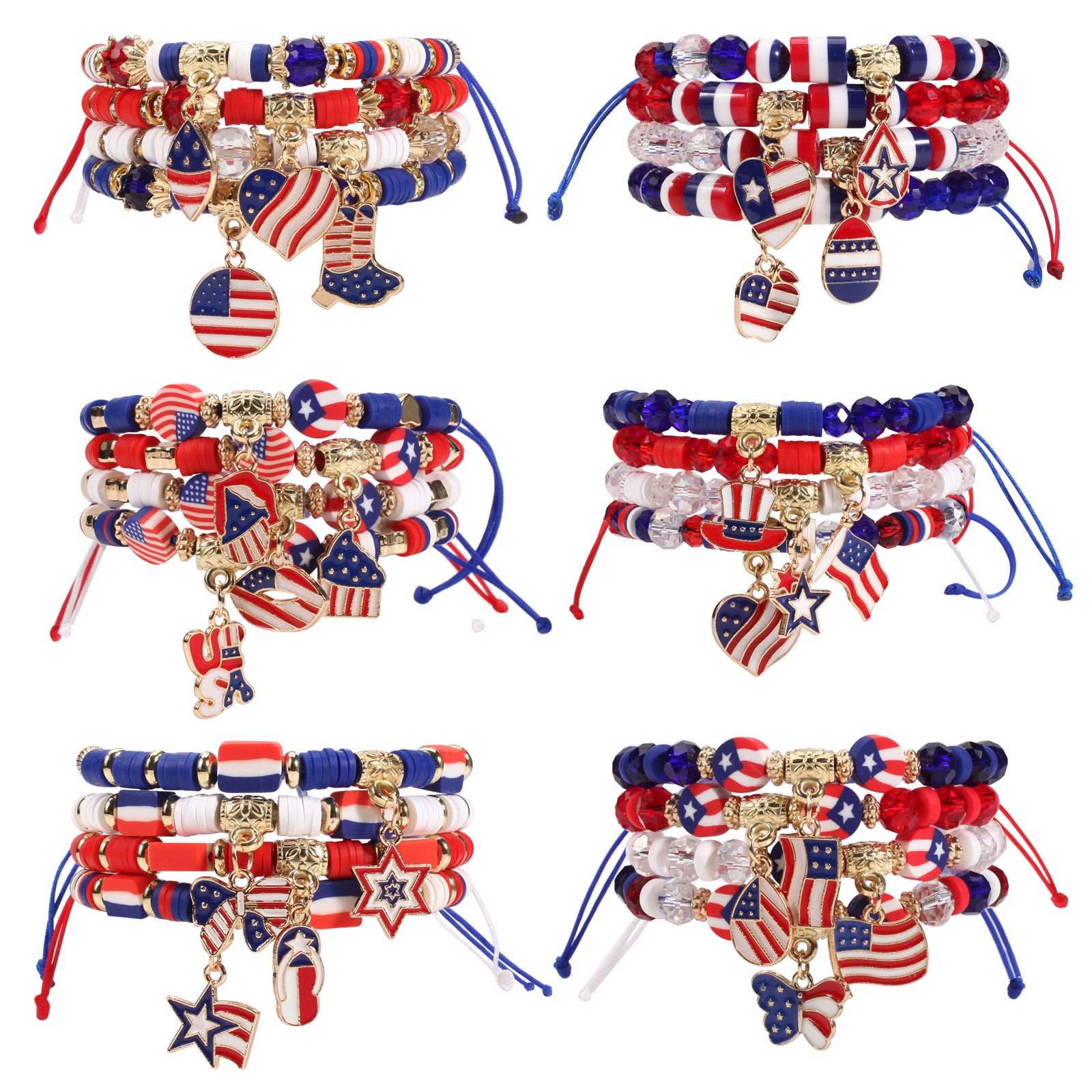 Heart Flag Butterfly Bracelet - product image 1