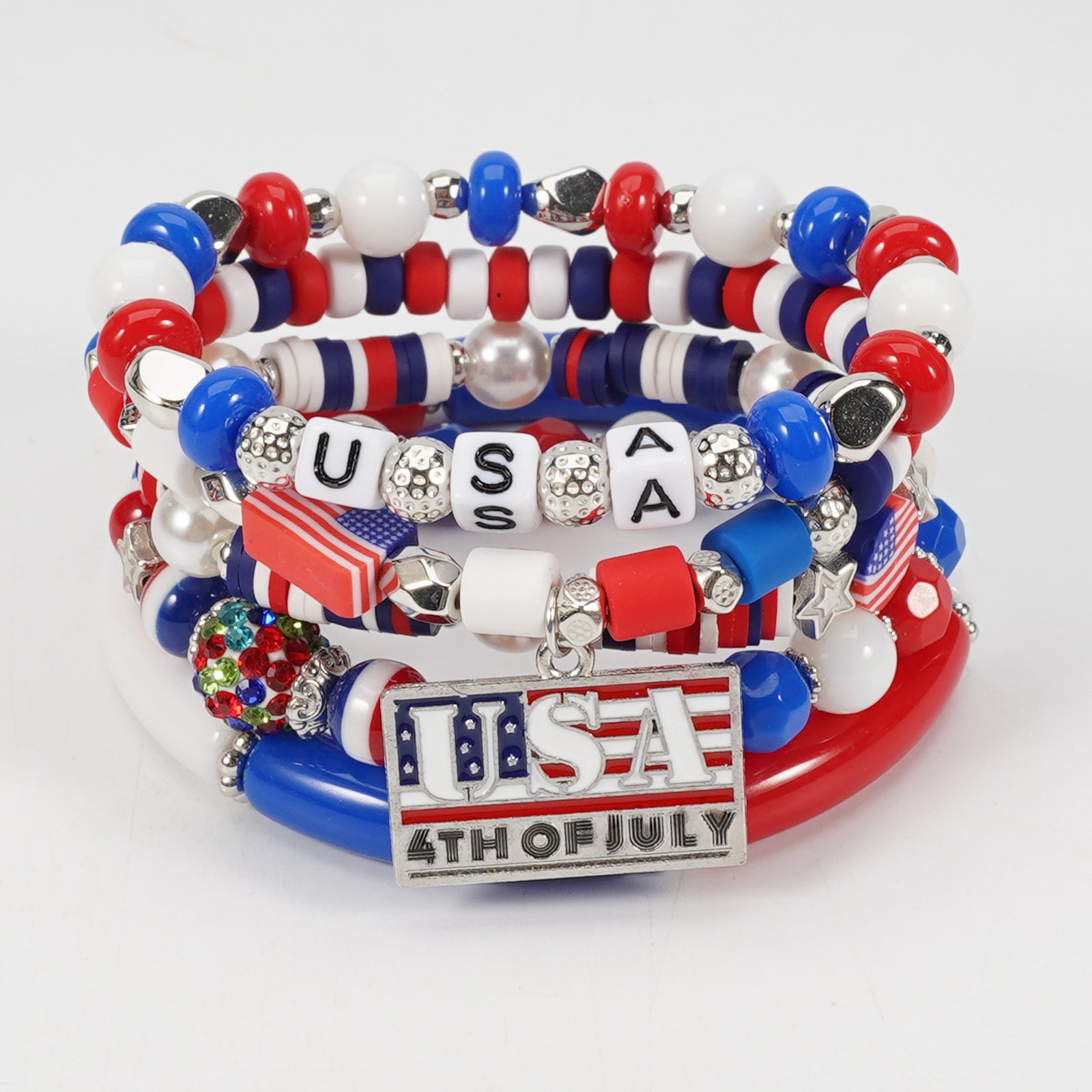 Flag Beaded Bracelet - product image 34