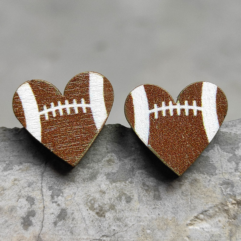 Heart Wood Earrings - product image 14