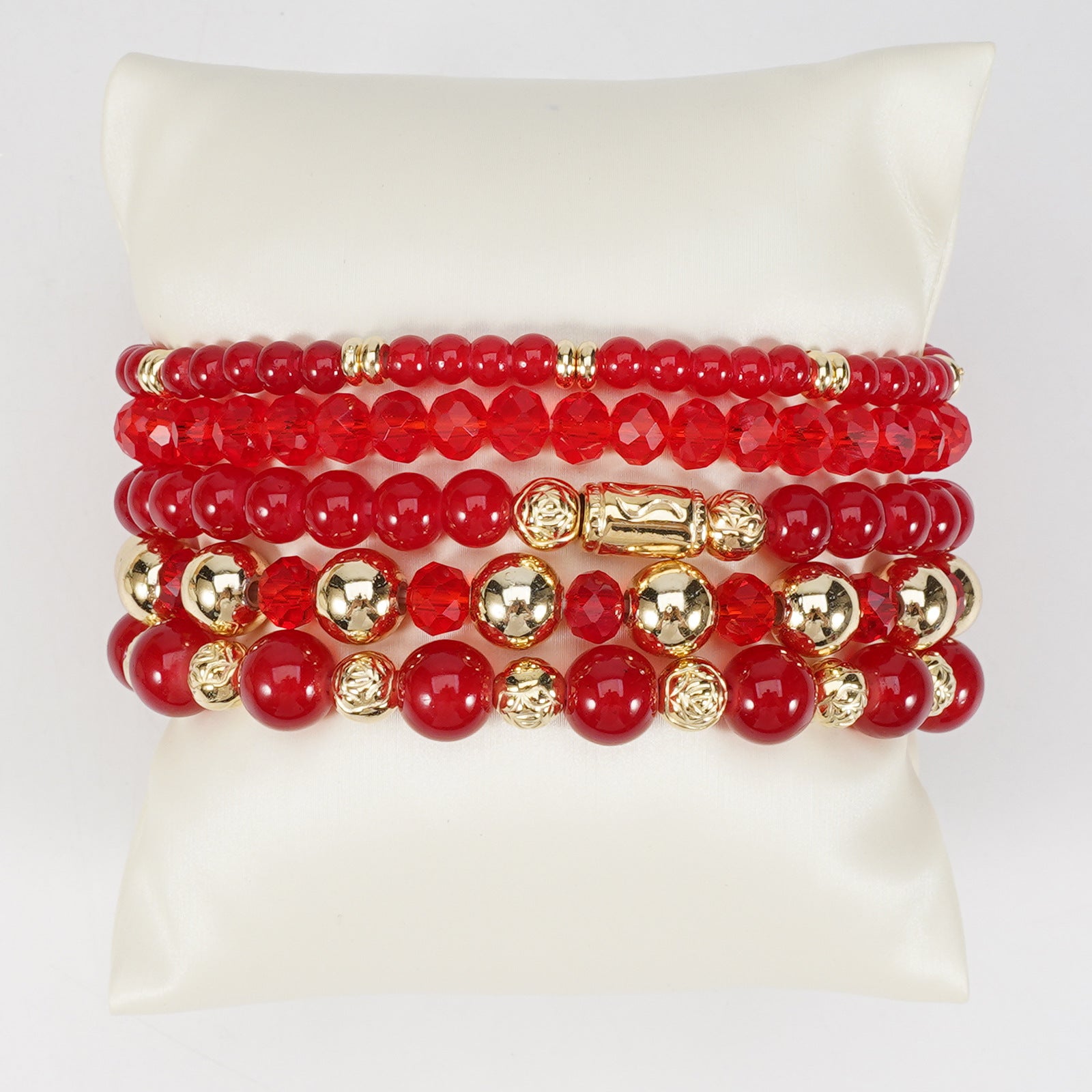 Boho Cross Beaded Bracelet for Women