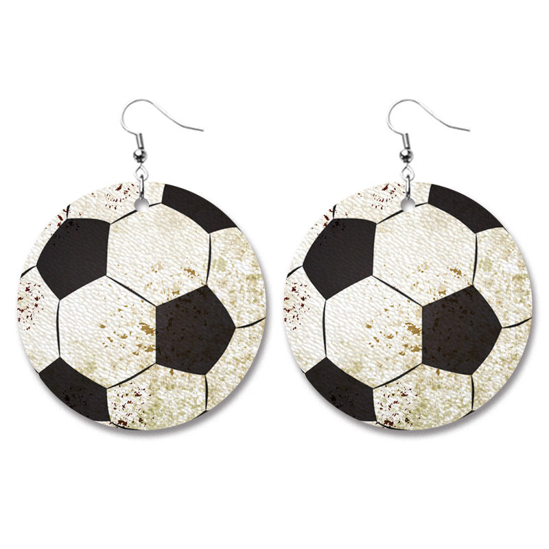 Vintage Leather Earrings - product image 5