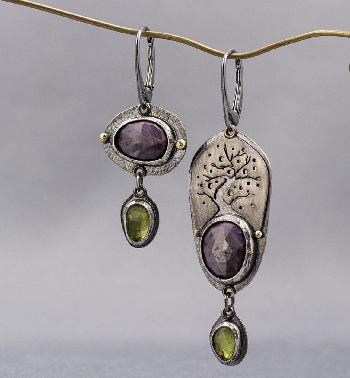 Vintage Geometric Earrings - product image 6