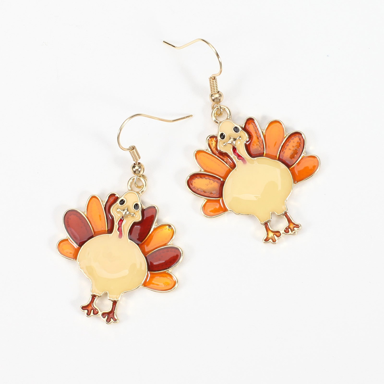 Thanksgiving Earrings Turkey - Pumpkin - Autumn - Maple Leaf - Grape -