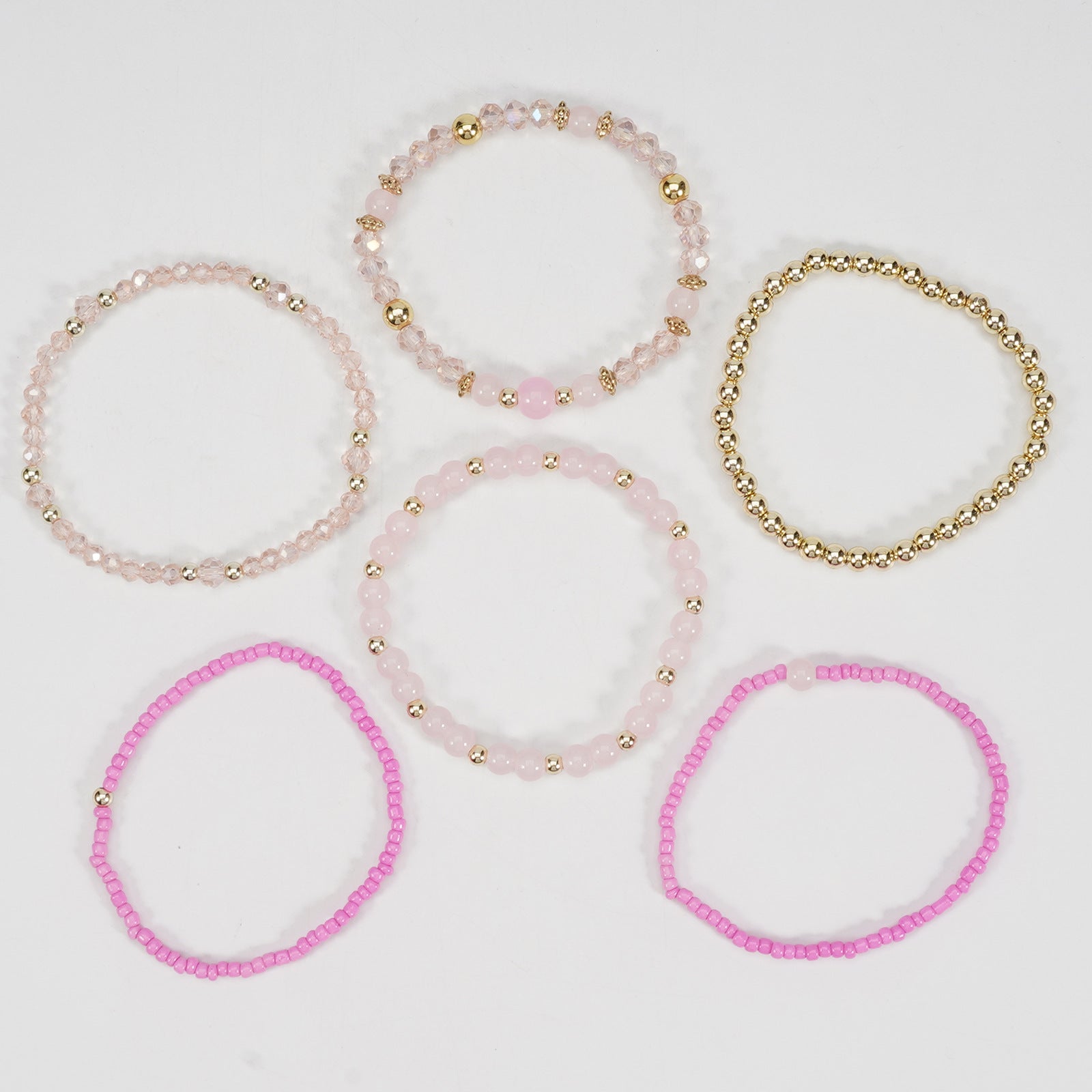 Boho Cross Beaded Bracelet for Women