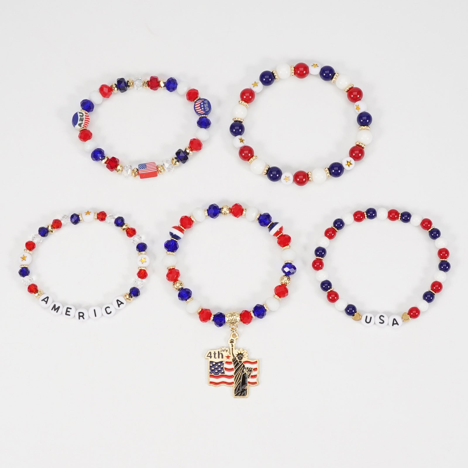 Flag Beaded Bracelet - product image 21