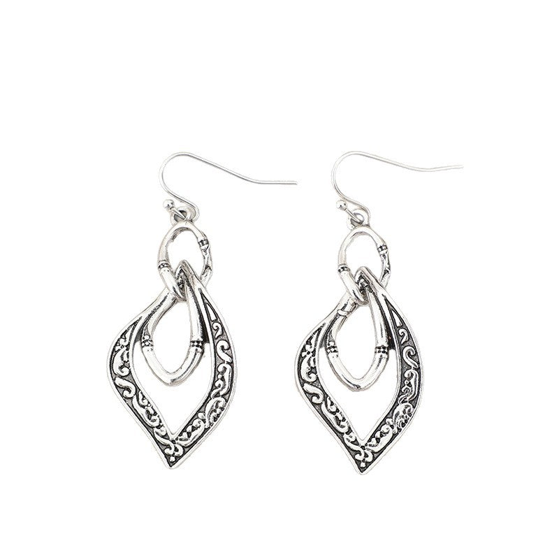 Geometric Cross Earrings - product image 5