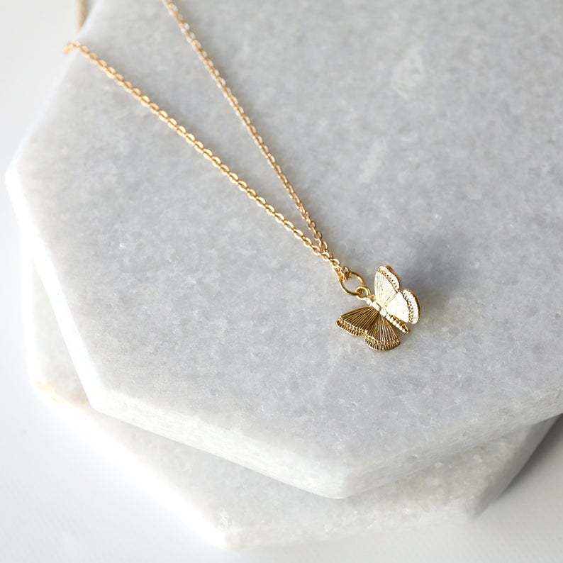Vintage Cross Butterfly Necklace - product image 9