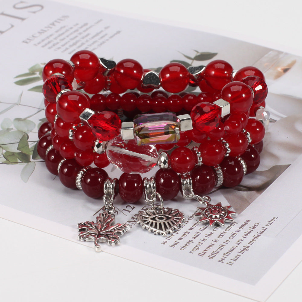 Boho Heart Beaded Necklace - product image 22