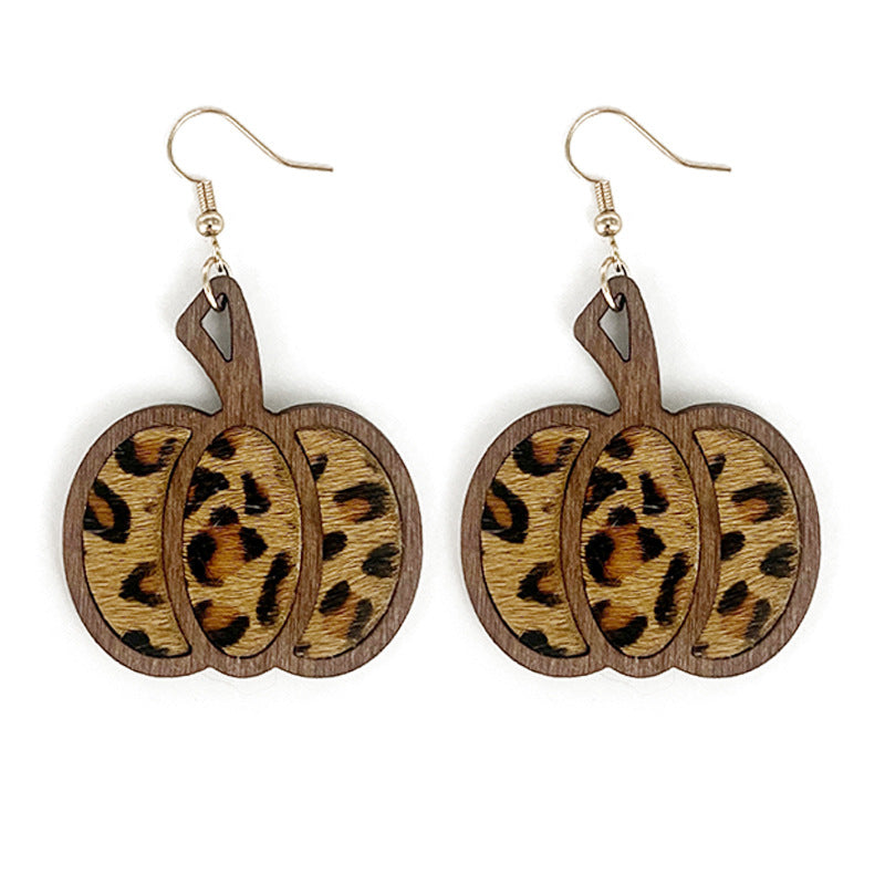 Cross Leather Earrings - product image 5