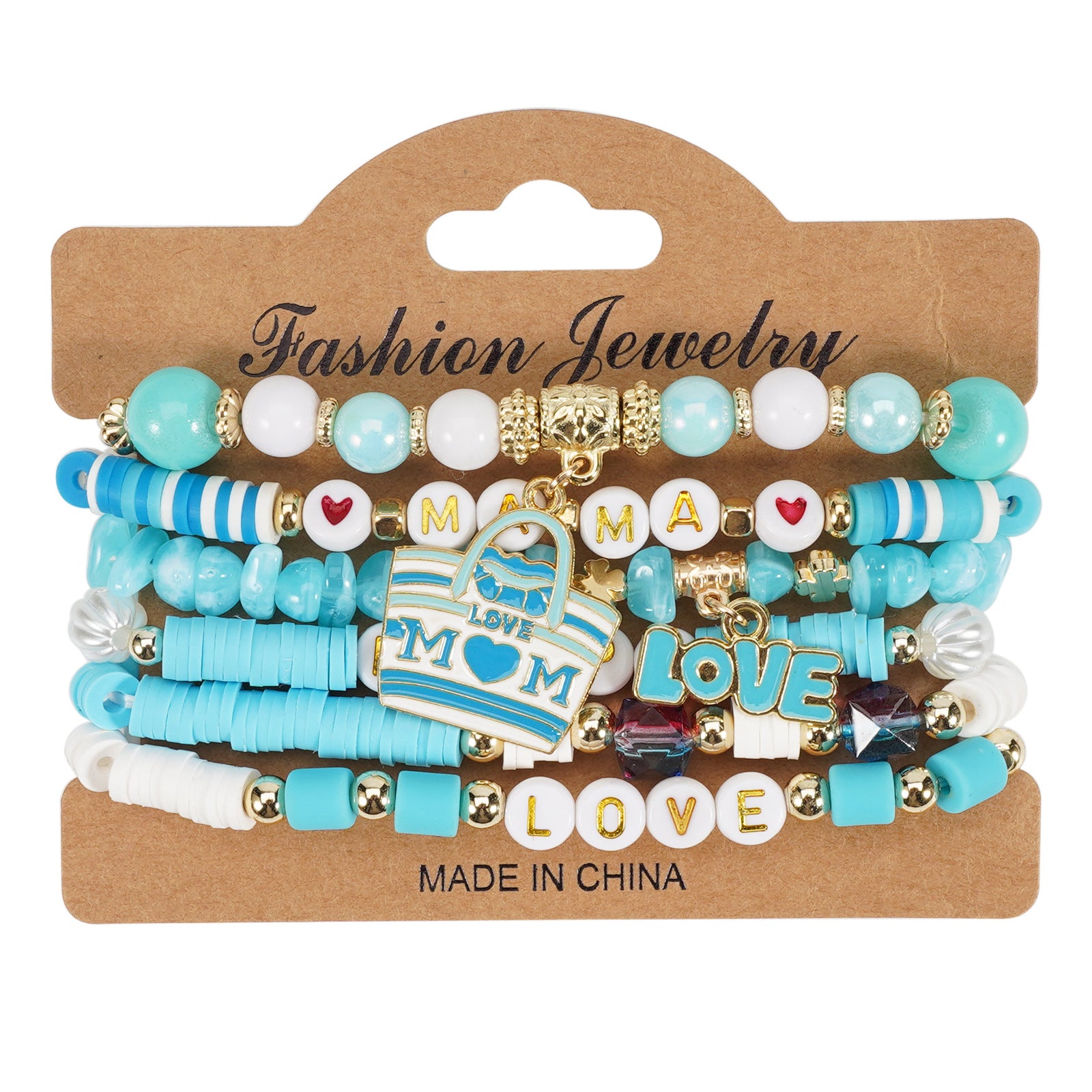 Floral Heart Beaded Bracelet - product image 5