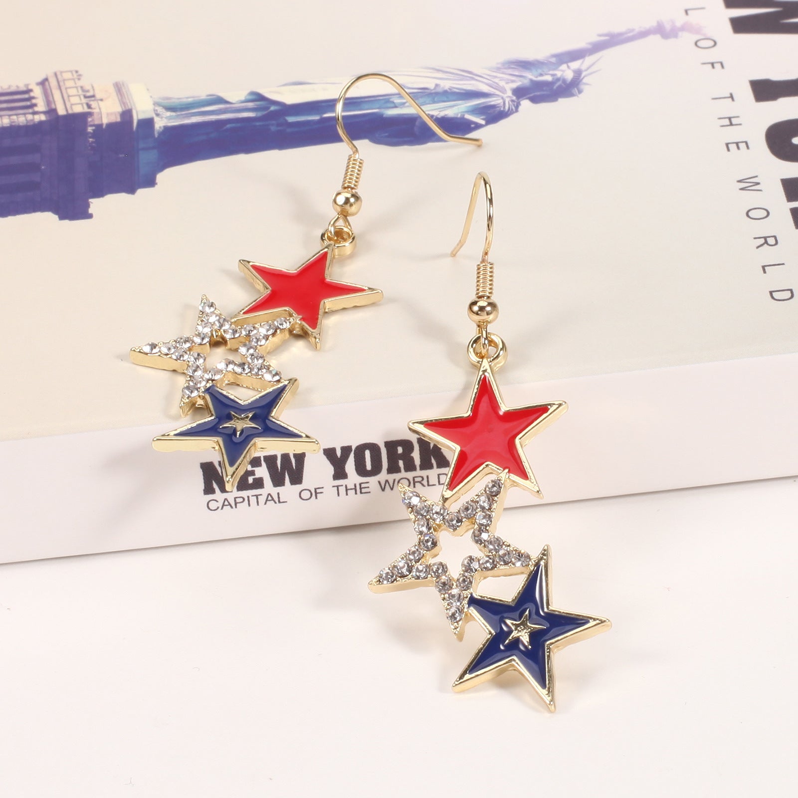 Cross Flag Earrings - product image 65