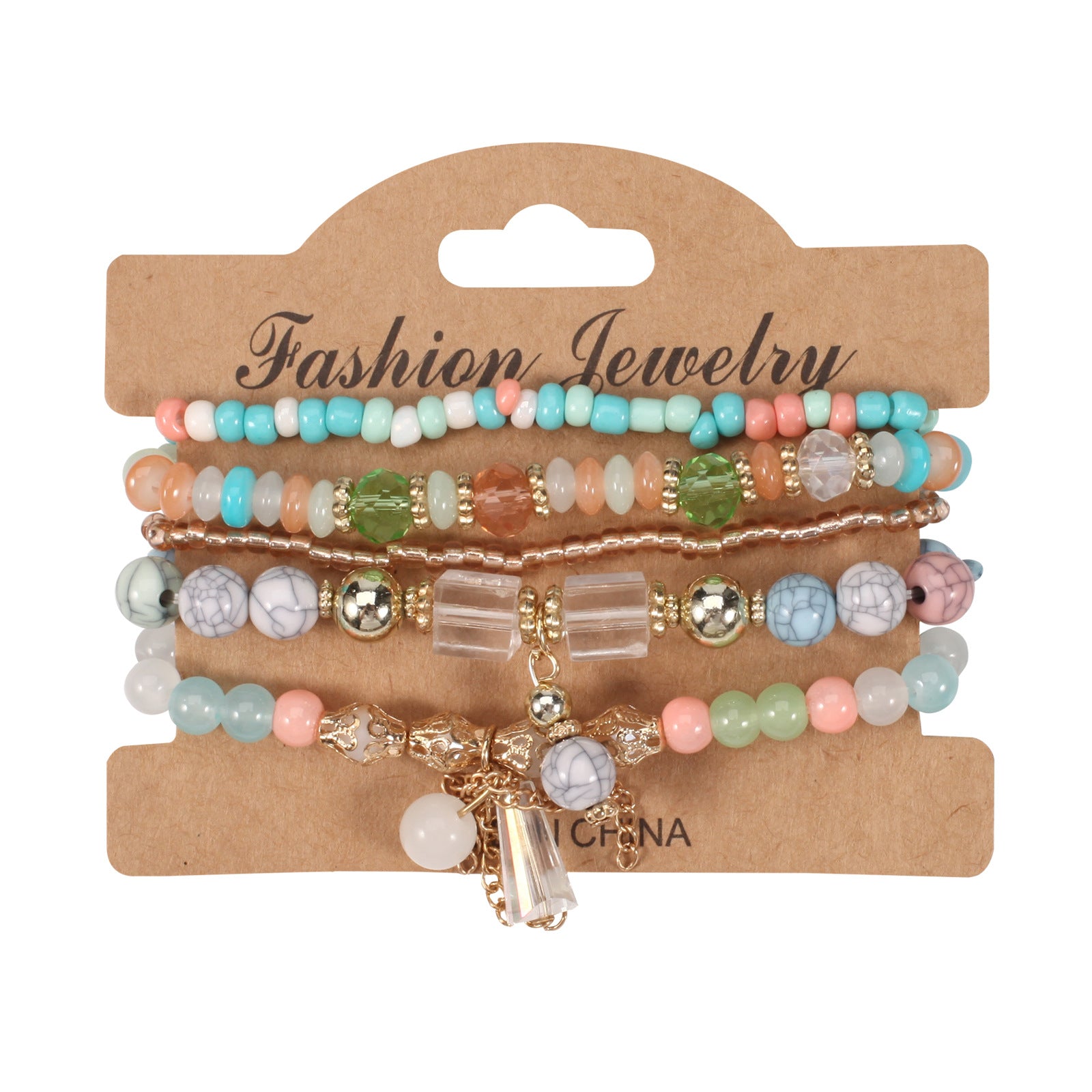 Boho Cross Crystal Necklace - product image 8