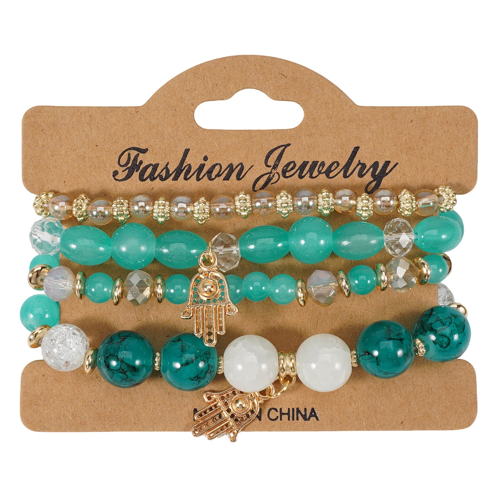 Boho Cross Beaded Necklace - product image 9