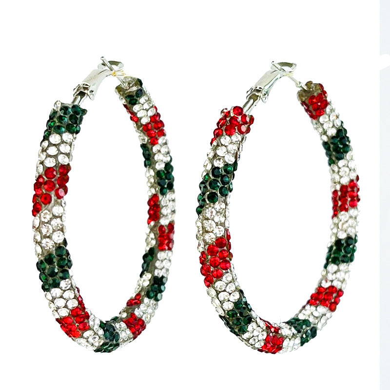 Cross Crystal Earrings - product image 9