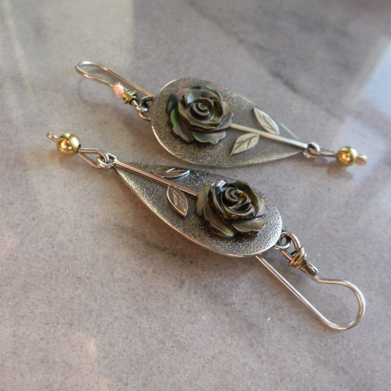 Vintage Floral Earrings for Women