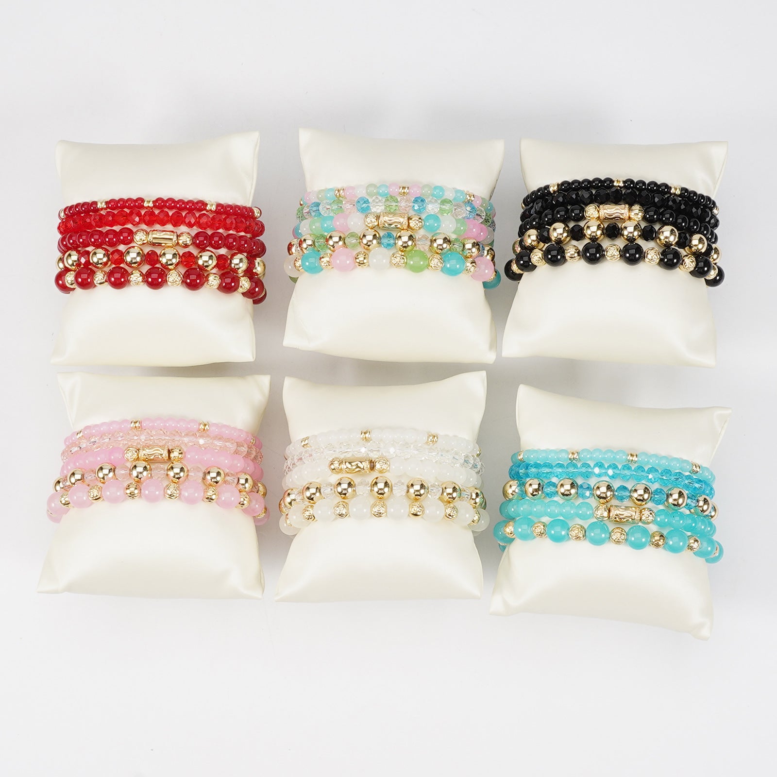 Boho Cross Beaded Bracelet for Women