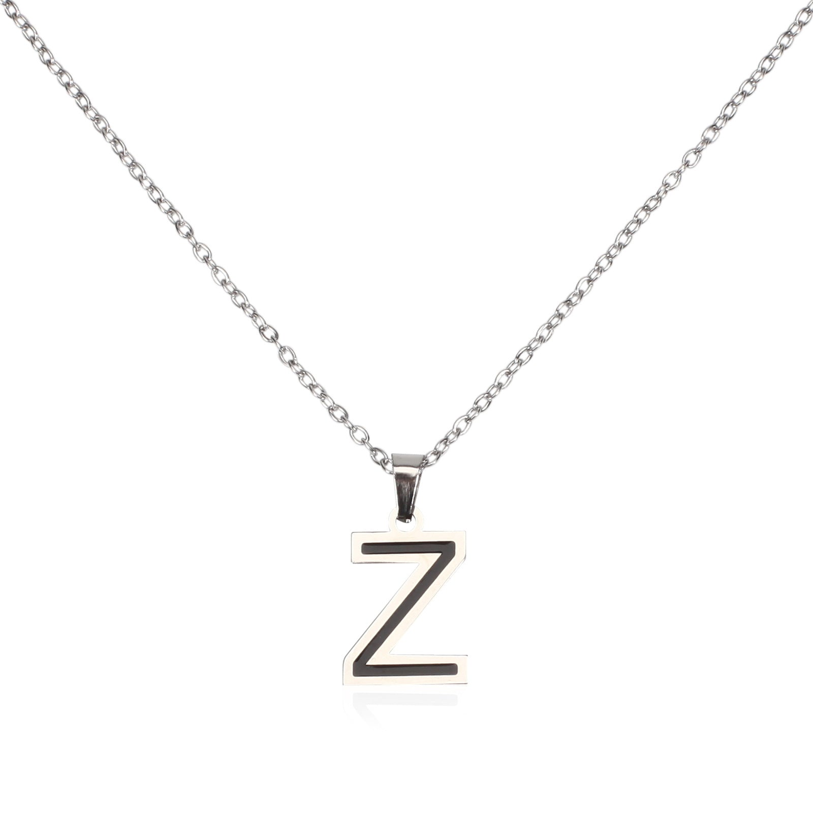 Ins跨境外贸不锈钢26个字母不掉色吊坠项链 - product image 30