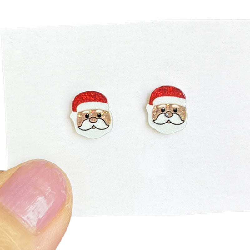 Supply Women's Fashion Earrings with Christmas Tree - Bow - and Gingerbread - product image 3