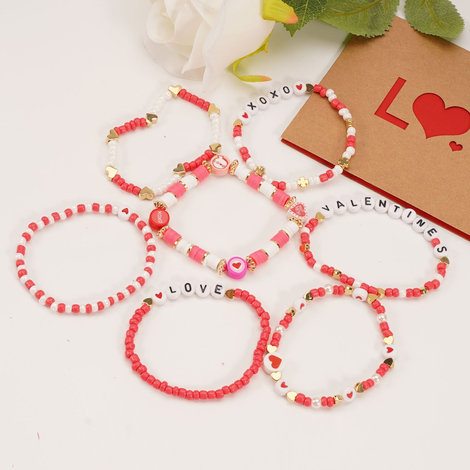 Heart Beaded Bracelet - product image 18